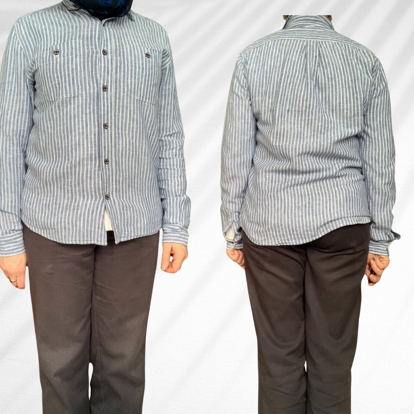 Workwear 100% Cotton Dickie's Stripy Shirt