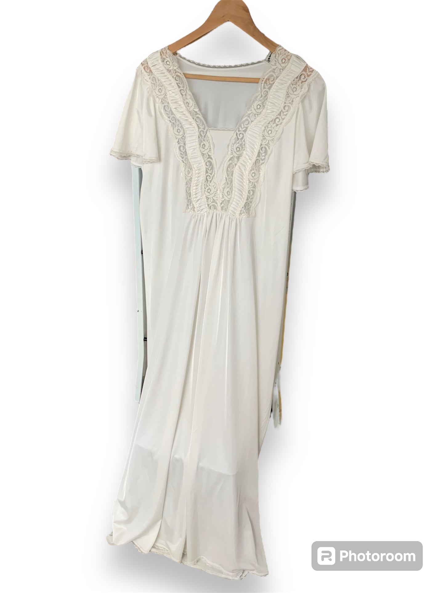 White nightdress