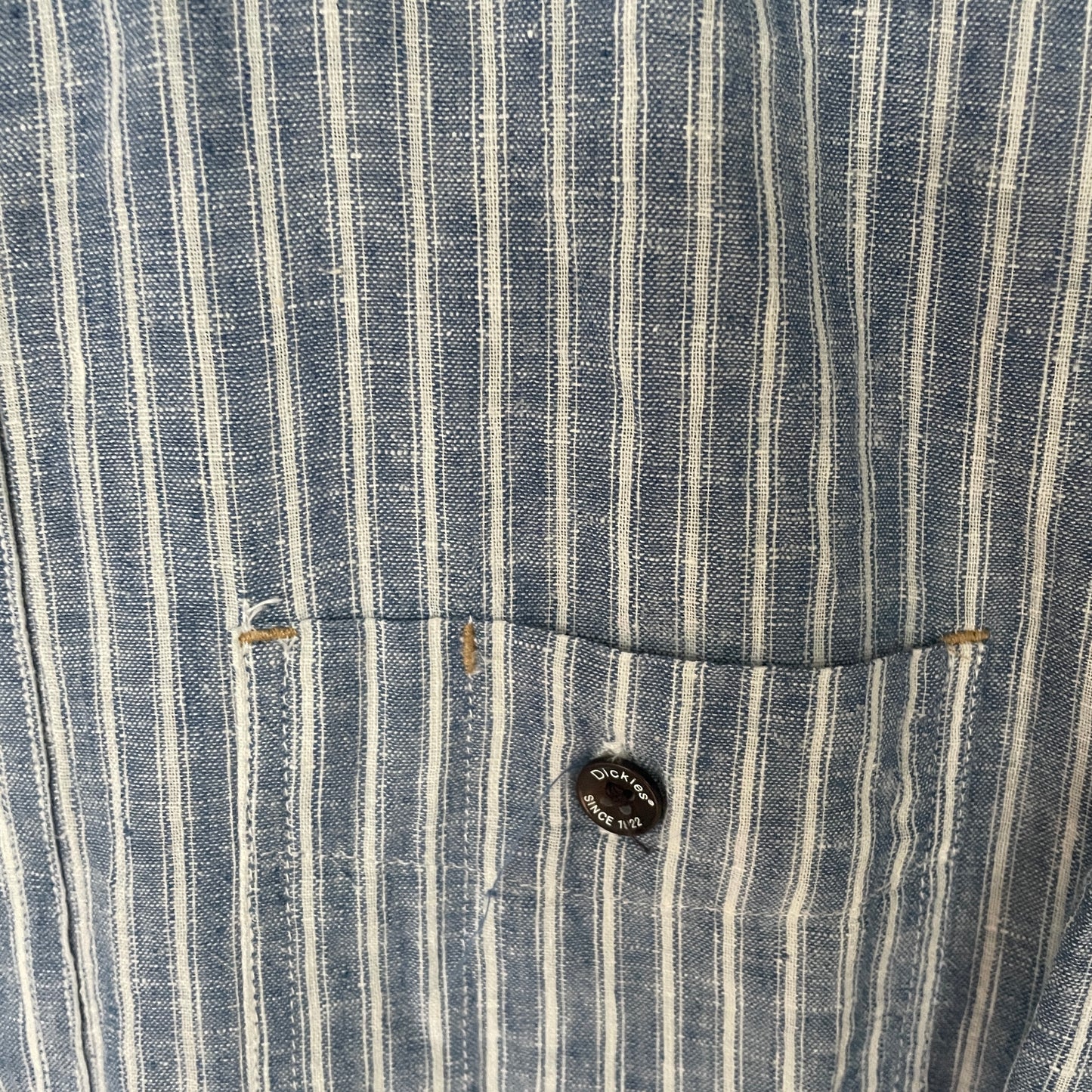 Workwear 100% Cotton Dickie's Stripy Shirt